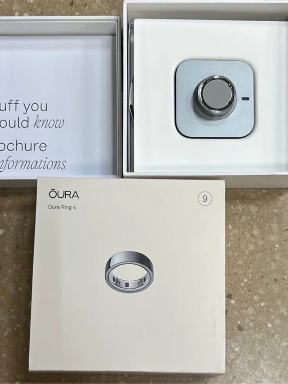 Oura Ring 4 Smart Ring by Oura — Silver Finish